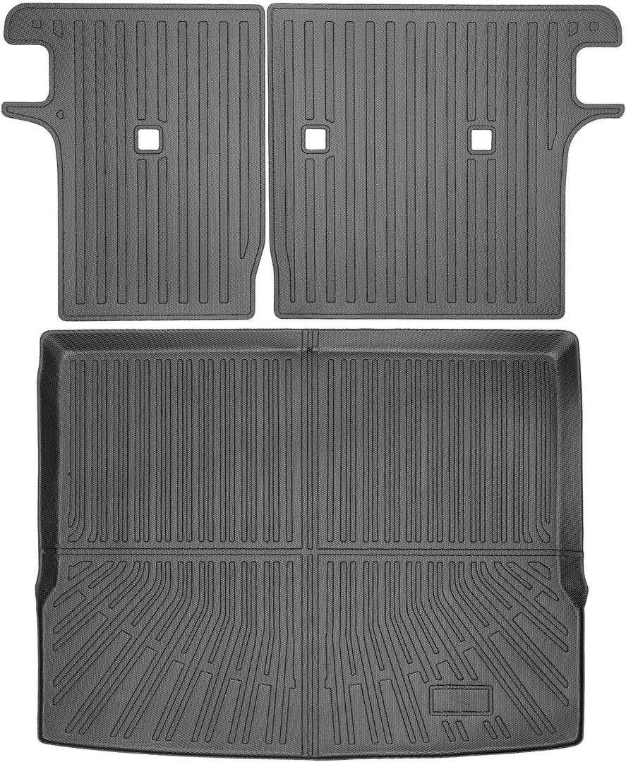 Cargo Liner Backrest Mat Fits for Nissan Kicks 2025 2026 Cargo Mat Liner All Weather TPE Protector Back Seat Cover Accessories