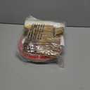 200 Pcs Merry Christmas Disposable Dinnerware Set for 25 Guests Christmas Paper Plates (7"& 9"), Paper Cups, Napkins, Plastic Cutlery for Xmas Winter Holiday Dinner Party Celebrations