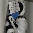 Electric Spin Scrubber, Cordless Cleaning Brush, Shower Scrubber with 9 Floor Machine Pads, 2H Power Dual Speed, Adjustable Extension Handle, IPX7 Waterproof for Floor Carpet Tub Tile Car, O-White.