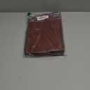 Large Bible Cover Case for Men Women, Mens Bible Covers Cases Leather Bible Cover Carrying Case for Women Men with Handle Zippered Bible Book Cover Holder Bag Case(Brown, L)