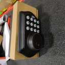 Honeywell Safes & Door Locks - Keyless Entry Door Lock with Smart Electronic Keypad Deadbolt - Easy Installation & 50 Different Pin Codes - Auto Lock - Oil Rubbed Bronze - 2.9 x 2 x 6.2 in - 8712409