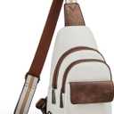 Sling Bag Crossbody Bags for Women Small Cross Body Bag Fanny Packs Chest Sling Purse for Daily Travel Leisure Sport