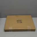 Yangbaga Rustic Wooden Serving Trays with Handle - Set of 7 Rectangular Platters for Entertaining, Breakfast, Coffee Table, Home Decor