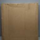 Plow & Hearth Metal Fireplace Screen 3 Panel Black | 50" W x 30" H | Flat Spark Guard Cover | Stand Alone Wrought Iron Panel Fire Place Cover