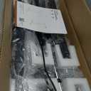 Veken 47.2" Standing Desk, Adjustable Height Office Desk with Wood Desktop, Computer Table for Home Work, Study and Gaming, Small Spaces, Modern FurnitureBrown