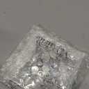 RUBYCA 30PCS Charm Pendant Crystal Drop Tibetan Metal Beads Silver Color Jewelry Making Bracelet DIY