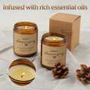 Happy Anniversary Candle Gifts, Gift for Couple Anniversary, Romantic Gifts for Her, Him, Girlfriend, Boyfriend, Wife, Husband, 7oz Soy Wax Lavender Scented Candle, Aniversario Gift for Her