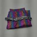 Nawgut Disco Outfit 70s 80s Prom Sparkle Flare Jumpsuit Party Costume Halloween Cosplay For Adult Women XL