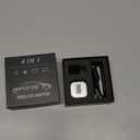 HYPAX Wireless CarPlay Adapter-4 in 1 Screen Mirror Link Car Adapter Android Auto Multi-User Seamless Connection Converts Wired to Wireless CarPlay Adapter - No Latency from iOS 10+ to Screen w/USB-C