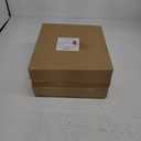 Homie Soft Close, Slim Trash Can 1.6 Gallon with Anti - Bag Slip Liner and Lid, Use as Mini Garbage Basket, Slim Dust Bin, or Decor in Bathroom, Restroom, Kitchen, or Bedroom (Brushed Stainless Steel)