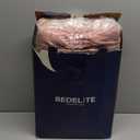 BEDELITE Velvet Quilt Set King Size - Luxury Velvet Comforter Bedding Set 3 Pieces, Soft Cozy Shiny Dusty Pink Oversized Bedspread Coverlet for All Seasons with 2 Pillow Shams