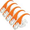 Fidget Toys Adults Anxiety Relief Items Calm Down Supplies,Halloween Decor Decorations Costumes,3D Printed Action Figures,Articulated Claws Horror Cool Stuff Gadgets,Orange