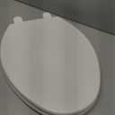 KOHLER 20110-0 Brevia, Slow Close Toilet Seat, Elongated Toilet Seat, Grip-Tight Bumpers Quick-Attach Hardware, White