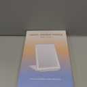 FUNTOUCH Rechargeable Travel Makeup Mirror with 72 Led Lights, Portable Lighted Beauty Mirror, 3 Color Lighting, Dimmable Touch Screen, Tabletop LED Folding Cosmetic Vanity Mirror (White)