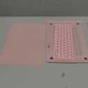 EooCoo Case Compatible with MacBook Air 13 inch M4 2025 2024 2023 2022 M3 M2 A3240 A3113 A2681, Pink Air 13.6" Laptop Hard Shell Case + Keyboard Skin Cover + Screen Protector, Matte Pink