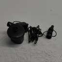 AGPTEK Electric Air Pump,Portable Air Pump with 3 Nozzles, 4.5kPa Quick-Fill,110V AC/12V DC Inflator/Deflator Pumps for Outdoor Camping, Inflatable Air Mattress Beds, Boats, Swimming Ring