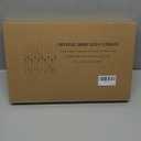 Leejec Christmas Tree Candles with Wand Remote, 10 Pack Battery Operated Flameless Taper Window Candle, Flickering Warm Light, Xmas Tree Decorations with Crystal Ball Hook, Wedding Home Gift