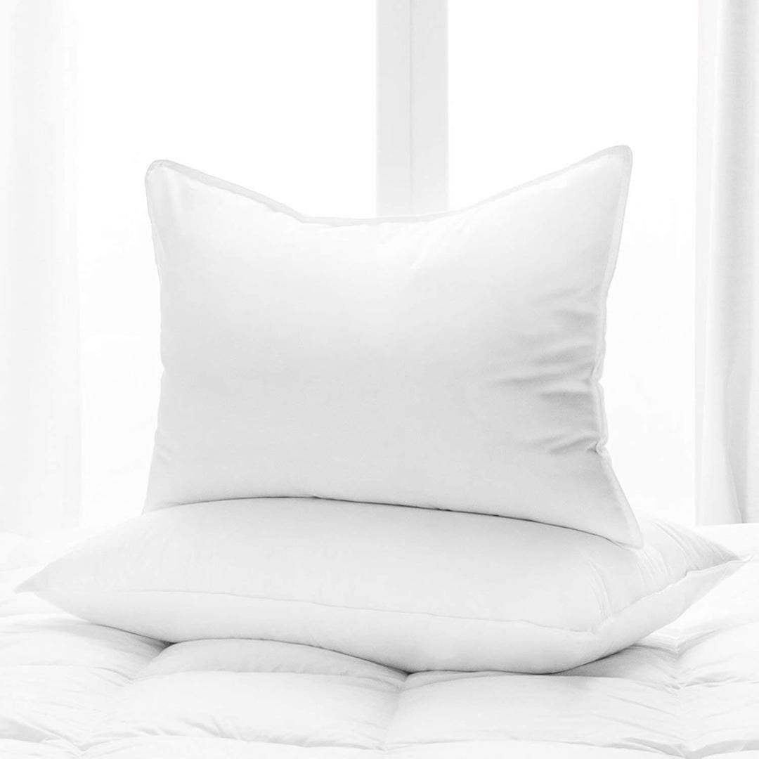 Aloe Vera Hotel Collection Gel Pillow (2 Pack) – Luxury Plush Pillows with All-Natural Pure Aloe Vera Treatment – Eco-Friendly, Hypoallergenic Infused with Soothing and Moisturizing Aloe Vera - King, King Size