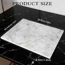 Large Italian Carrara White Marble Cutting Board for Kitchen 16x20 Inch - Stone Granite Cutting BoardMulti-Functional Marble Pastry Board for Cheese, Charcuterie - Wedding Gift, Housewarming