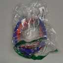 2Pcs 4th of July Headband for Women, Rhinestone Knotted Design with USA Flag Star Hair Hoop, Patriotic Independence Day Memorial Day Wide Hair Accessory with Jeweled Crystal (Red&Blue)