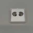 erjigo KZ ZSN Pro Dynamic Hybrid Dual Driver in Ear Earphones Detachable Tangle-Free Cable Musicians in-Ear Earbuds Headphones (Gray Without Mic)