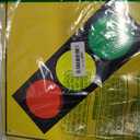 Traffic Light Signs 12 12 Inch Aluminum Pre-Drill Hole Crossing Signals Waterproof Metal Warning Signal
