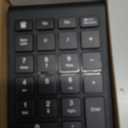 Foloda Wireless Number Pads, Numeric Keypad Numpad 22 Keys Portable 2.4 GHz Financial Accounting Number Keyboard Extensions 10 Key for Laptop, PC, Desktop, Surface Pro, Notebook (Black)