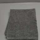 Bedside Table Mat Nightstand Dust Cover Waterproof Cotton and Linen- Grey