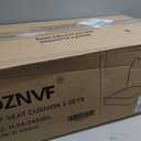 Deep Seat Cushion 24x24 2 Set (4 Pcs) for Outdoor Furniture, Water Repellent Fade Resistant Patio Cushions for Sofa, Chair, Lounge, Peacock Green