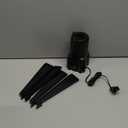 Stright 360 Degree Rotating Christmas Tree Stand, Revolving Artificial Tree Base for Tree Up to 7.5FT, Spinning Christmas Tree Stand with 2 Settings Trunk Diameter and One Built-in Electrical Outlet