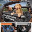 Doglike UNBREAK Hard Bottom Dog Car Seat for Back Seat Passenger Friendly