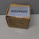 Estmoon 2 Pack Privacy Door Levers Door Handle Matte Black Interior Door Knobs Keyless Door Locks for Bedroom or Bathroom, Left or Right Handing Levers