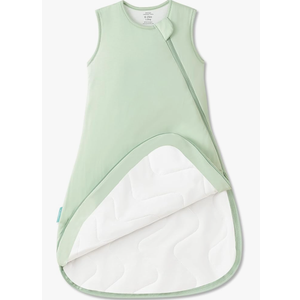 PurComfy Supersoft Sleep Sack 1.0 TOG, Premium Bamboo Viscose Baby Sleeping Bag 2-Way Zipper Sleep Sack Baby Wearable Blanket (Sage, 24-36 months)