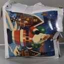 OurWarm 14FT Giant Christmas Inflatables Outdoor Decoration Santa Claus, Christmas Blow Ups with Gift Bag Christmas Tree and LED Lights, Xmas Decor Outdoor for Outside Garden Lawn Holiday Party