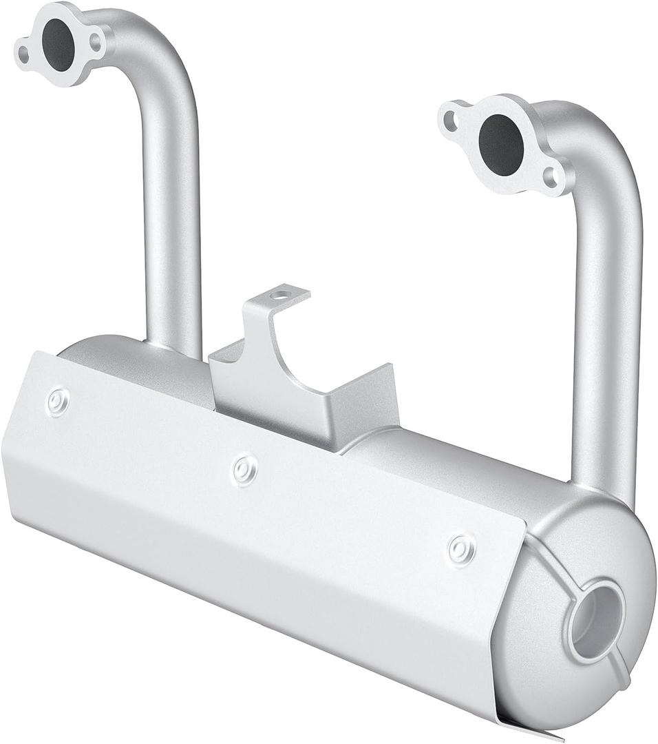 MUF0626 Muffler Compatible With Briggs & Stratton Vertical V-Twin Catalytic Combustion Muffler MUF0626 RH Filter Side
