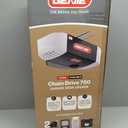 Genie Chain Drive 750 3/4 HPc Garage Door Opener w/Battery Backup - Heavy Duty - Operate your garage door when the primary power is out - Wireless Keypad Included, Model 7035-TKV,BLACK