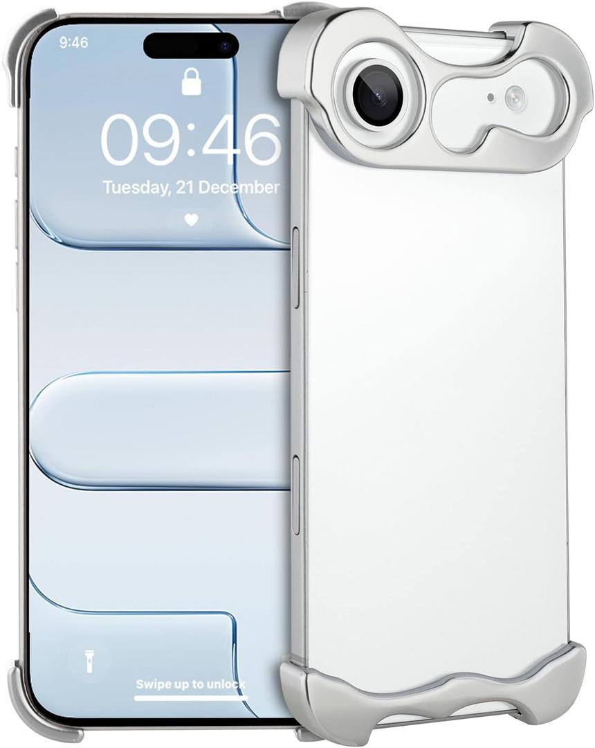 Phone Case Compatible with iPhone Air Compatible with Lens Camera Protection, Frameless Minimalist Design, Extremely Highlighting Personality.