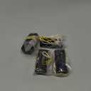 4 Pcs Halloween Glowing LED Light Up Eyes for Mask Cosplay Laser Eyes with Battery Box, Battery Not Included(Blue Light)