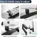 Wall Mount VESA Adapter Bracket Compatible with HP M Series Monitors M22f M24f M24fd M24fw M24fwa M27f M27fd M27fq M27fw M27fwa M32f 524sa 524sw 524sf 527sa 527sw 527sf and 532sf