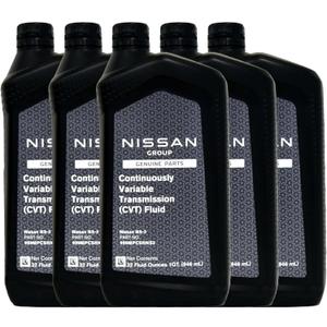 Nissan Genuine OEM CVT-3 Transmission Fluid 999MP-NS300P (5 Quarts)