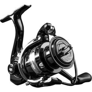 LITE II Spinning Reels Freshwater Spinning Fishing Reels 14.33 Lbs Max Drag Ultra Smooth 5.2:1 Gear Ratio Aluminum Spool 3+1 BB Handle Interchangeable