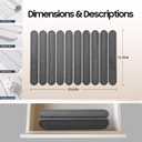 Stone Dish Drying Mat for Kitchen Counter, Quick Dry Stone Mat Kitchen for Dishes Bottles Cups, Large Foldable Diatomaceous Earth Dish Drying Mats Mat (24" x 16")