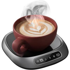 Coffee Mug Warmer Intelligent Control Type, Mug Warmer, Three-Level Controlled Constant Temperature Heating 8H Auto Shutdown Coffee Cup Warmer is Used in Different Scenes Such as Home and Office