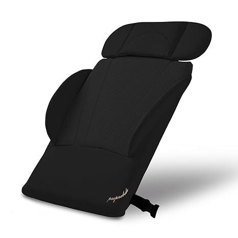 PPBB – Portable Diaper Changing Pad for Car – Smart Baby Changing Pad & Travel Diaper Changer, for Newborns – Travel Changing Station for Baby – Ivory/Black