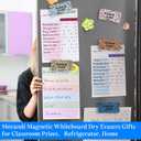 Marspark 12 Pcs Dry Erase Eraser Back to School Magnetic Whiteboard Erasers for Classroom Morandi Color Whiteboard Cleaning Pads Classroom Must Have Teacher Supplies for School Office Home(Pattern)