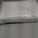 Inhousolu No Hook Waffle Weave Shower Curtain with Removable Snap in Fabric Liner Set for Bathroom, 230 GSM Heavy Duty Weighted Hem, Water Repellent Washable Bath Curtains, 72 x 78 Inch, Ivory