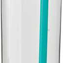 Owala FreeSip Clear Tritan Plastic Water Bottle with Straw, BPA-Free Sports Water Bottle, Great for Travel, 25 Oz, Shy Marshmallow