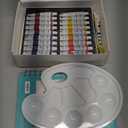 Nicpro Watercolor Paint Set for Adults, 36 Colors Watercolor Tube Set (12ml,0.4oz) with10 Paint Brushes, 25-Sheet Watercolor Paper Book, Palette, Water Color Painting Supplies for Artists Beginners Gift