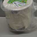 Homestockplus Large Disposable Bowls 48 Oz Heavy Duty Compostable Paper Bowls [100 Pack], Extra Large Catering Bowls for Restaurants, Salad, Buffet, Eco-Friendly Microwave Safe (White)