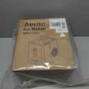 Aeitto Ice Makers Countertop, 26Lbs/24H, 9 Ice Cubes Release in 6 Mins, 2 Sizes of Bullet Ice Machine,Self-Cleaning Portable Ice Maker with Ice Scoop and Basket for Home Kitchen Office Bar RV, White